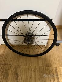 RUOTA SHIMANO MICHE CARBON GRAFF ROTTA!