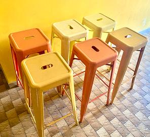 Sgabelli alti vintage