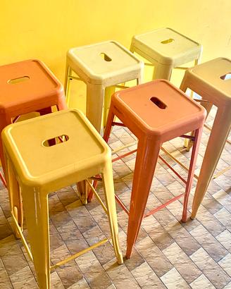 Sgabelli alti vintage