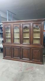 Credenza doppio corpo in legno massello