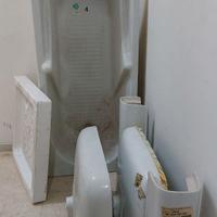 vasca piatto doccia e 2 lavandini nuovi