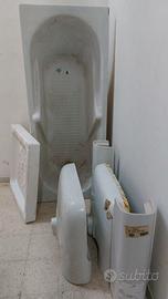 vasca piatto doccia e 2 lavandini nuovi