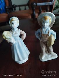 soprammobili statue in ceramica