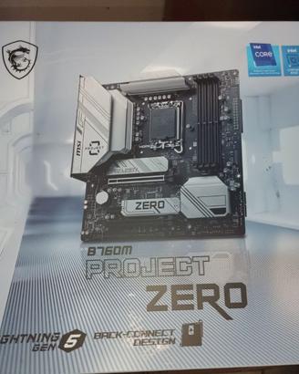 MSI B760M Project Zero DDR5 Mainboard Intel
