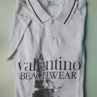 Polo VALENTINO BeachWear vintage cotone taglia XL