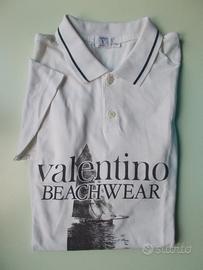 Polo VALENTINO BeachWear vintage cotone taglia XL