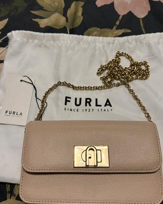 Furla nuova small crossbody colore neutro