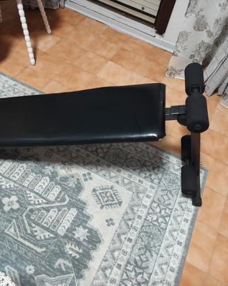 panca per addominali 