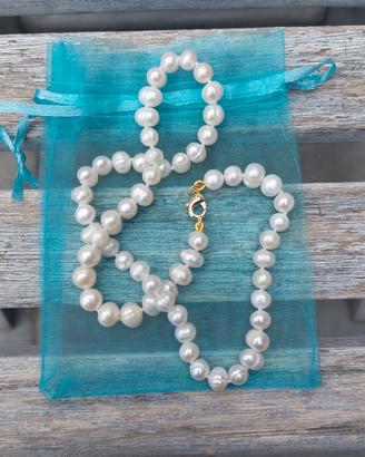 Collana Perle Acqua Dolce