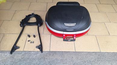 Bauletto Givi Maxia 52lt più supporto e piastra 