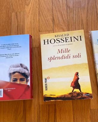 4 libri Housseini nuovi da libreria