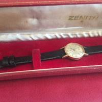 Zenith stellina originale oro 18 kt vintage donna