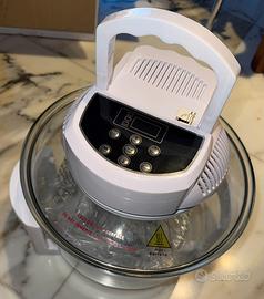 Forno alogeno ad aria nuovo con scatola