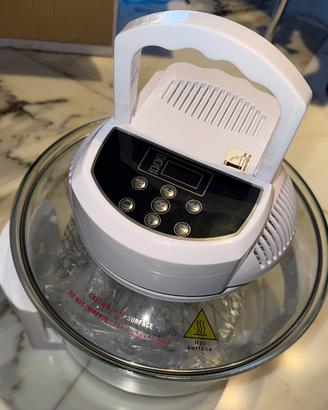 Forno alogeno ad aria nuovo con scatola
