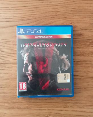 Gioco PlayStation 4 - Metal Gear Solid V (day 1)