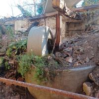 Torchio e macina con vasca, frantoio fine 800