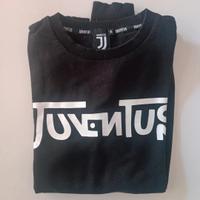 Felpa nera girocollo Juventus