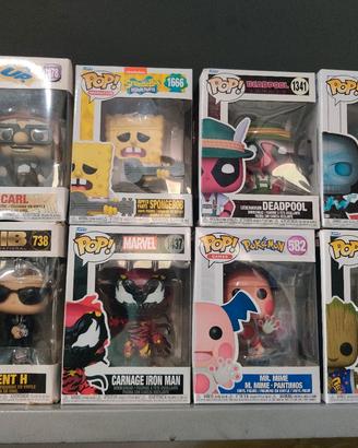 personaggi  funko   pop vari
