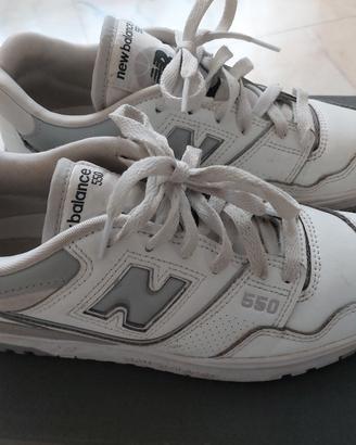 New Balance 550 bianche, numero 40.5EU