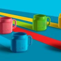 NUTELLA 6 tazzine da caffè colorate