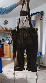 pantaloni  in pelle di  cuoio