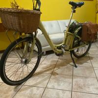 Bici elettrica World dimension cruise retrò