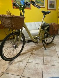 Bici elettrica World dimension cruise retrò