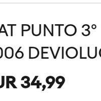Devioluci  Fiat punto anno 2006