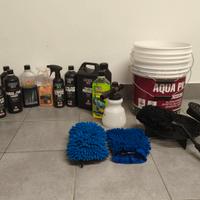 Prodotti per pulizia auto