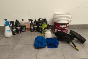 Prodotti per pulizia auto