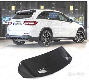 SPOILER MERCEDES GLC X253 SUV LOOK AMG NERO LUCIDO
