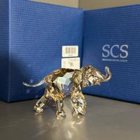 Elefante "oro" Swarovski 