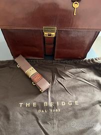 Borsa The Bridge 24 ore in pelle con dust bag