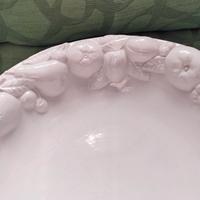 centrotavola portafrutta bianco Antica Fornace 