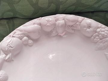 centrotavola portafrutta bianco Antica Fornace 