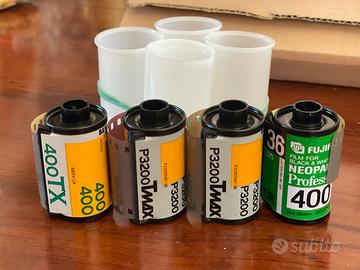 Rullini Bianco e nero Kodak e Fuji