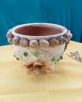 vaso artigianale tema mare