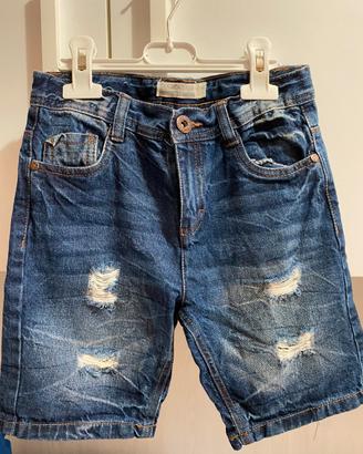 Shorts jeans bambino