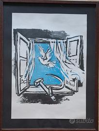 litografia di guttuso
