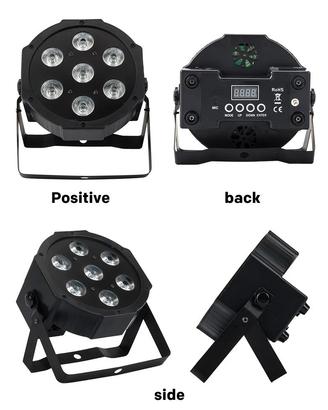 Led Par 7x18w RGBWA + UV Slim Par 6in1
