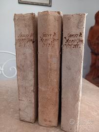Libri Antichi Lettere di Apostolo Zeno 1752