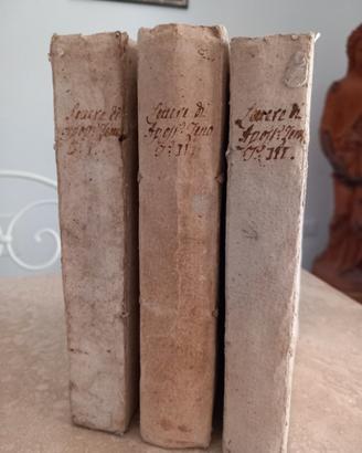 Libri Antichi Lettere di Apostolo Zeno 1752