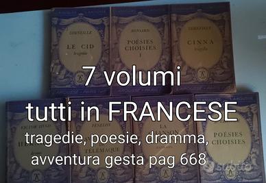 AUTORI FRANCESI 7 VOLUMETTI