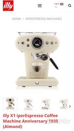 Macchina caffè Illy X1 anniversario 
