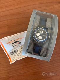 Orologio Sector Expander con cinturino in pelle