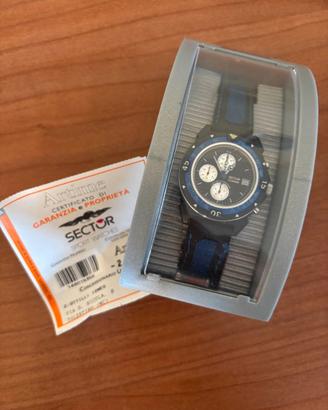 Orologio Sector Expander con cinturino in pelle