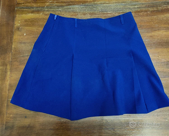 minigonna Sisley mini blu taglia slim 46