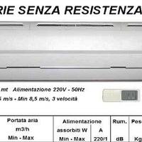 Barriera D'aria 120CM " KLIMALINE "Con Telecomando