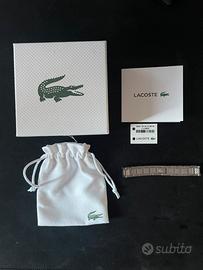 Bracciaetro Lacoste Uomo in Acciaio-Con scatola