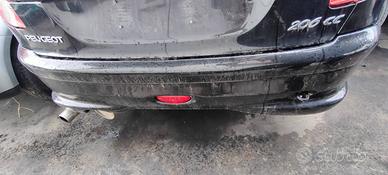 PEUGEOT 206 CABRIO 2005 PARAURTI POSTERIORE